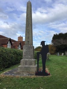 Tommy sculpture by war memorial
