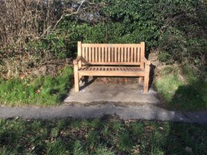 Memorial Bench for Gwen and Peter Westwood 3