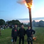 Three men and a beacon